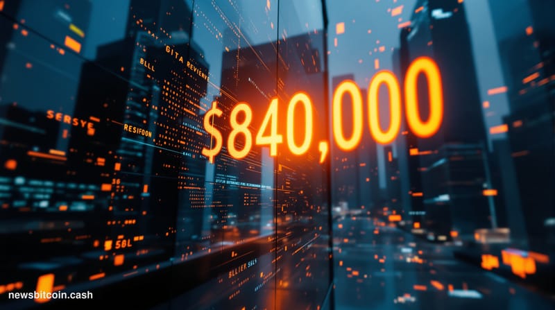A cinematic photorealistic editorial photograph showing a dramatic split-screen composition of cryptocurrency market dynamics