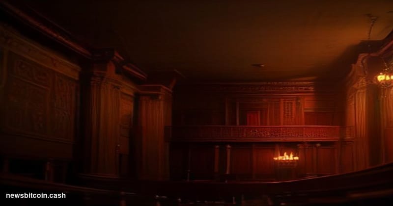 Cinematic photorealistic editorial photograph of the United States Senate chamber viewed from a dramatic low angle, the ornat