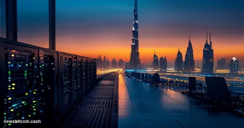 Cinematic photorealistic editorial photograph of a dramatic split-scene composition representing Asia's shifting crypto lands