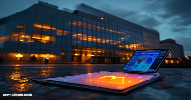Cinematic photorealistic editorial photograph of the South African Revenue Service headquarters in Pretoria, South Africa, sh